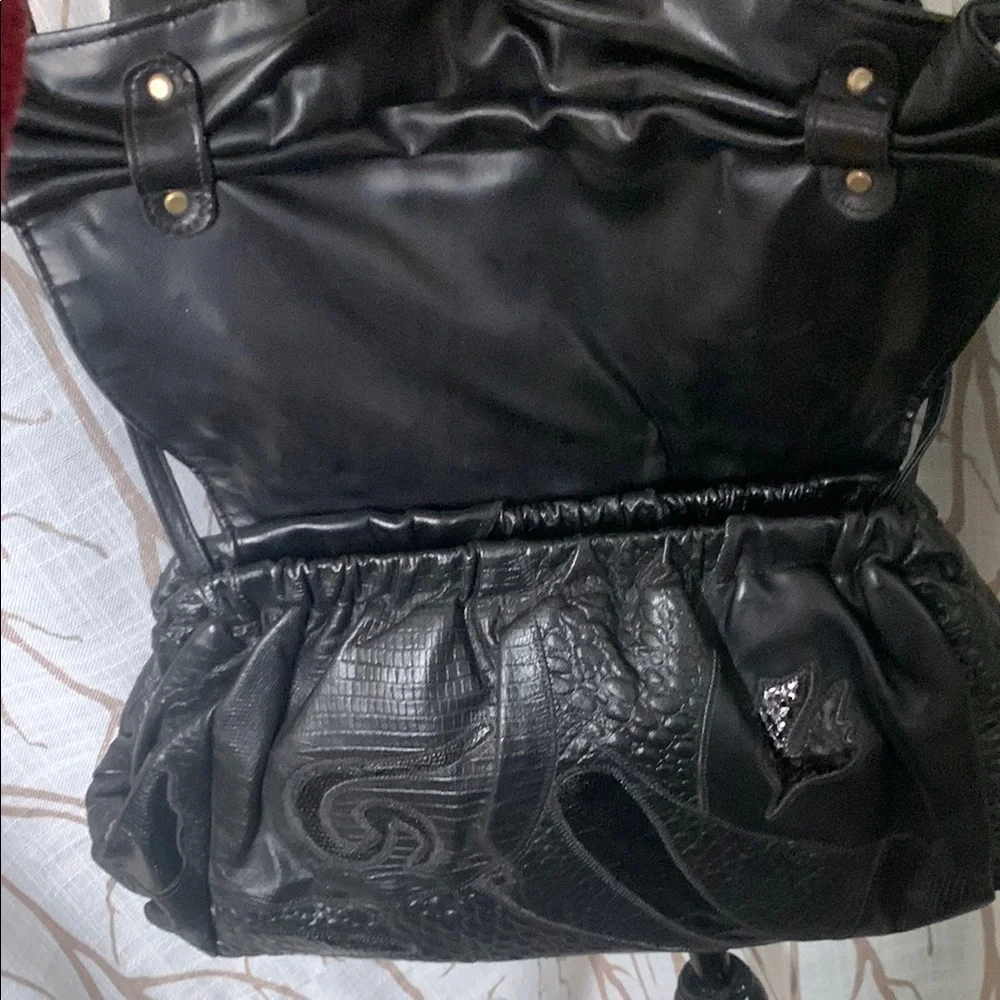 Sharif Vintage Black  Patchwork Women's Bag